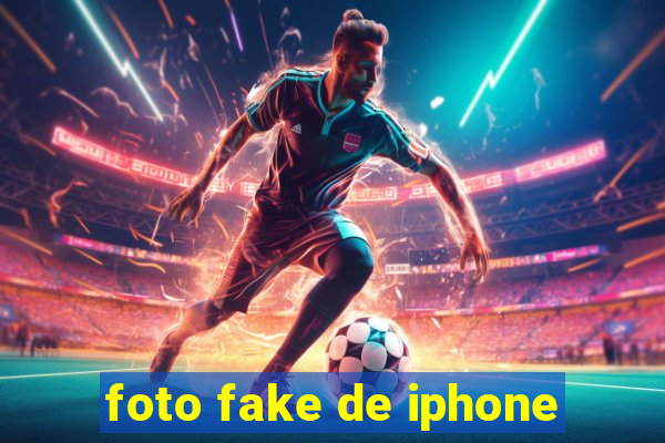 foto fake de iphone